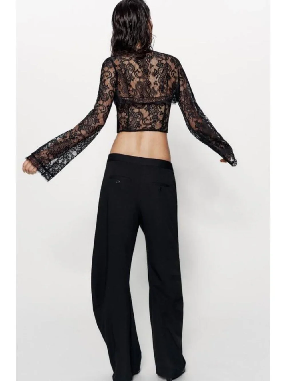 ZARA LACE CORSET TOP